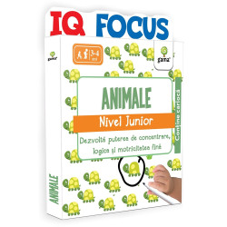 Animale. Nivel Junior. Dezvolta puterea de concentrare, logica si motricitatea fina - ***