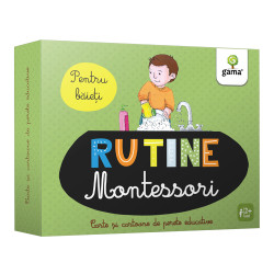 Rutine Montessori. Pentru baieti. Carte si cartoane de perete educative - ***