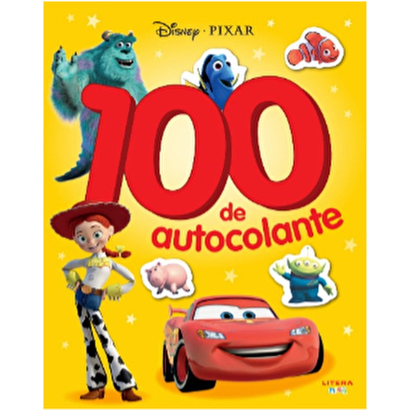 Disney Pixar. 100 de autocolante - Disney