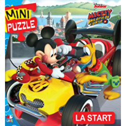 Disney junior. mini puzzle. mickey si pilotii. la start - ***
