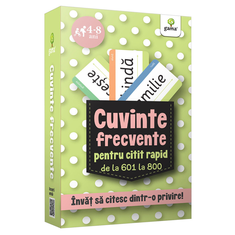 Cuvinte frecvente pentru citit rapid de la 601 la 800. Invat sa citesc dintr-o privire! - ***