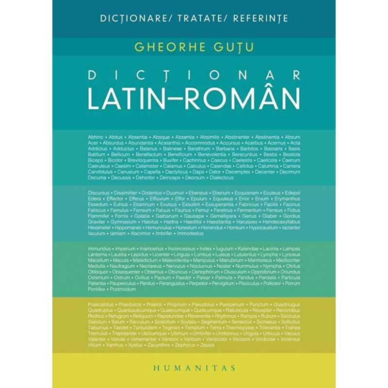 Dictionar latin-roman - Gheorghe Gutu