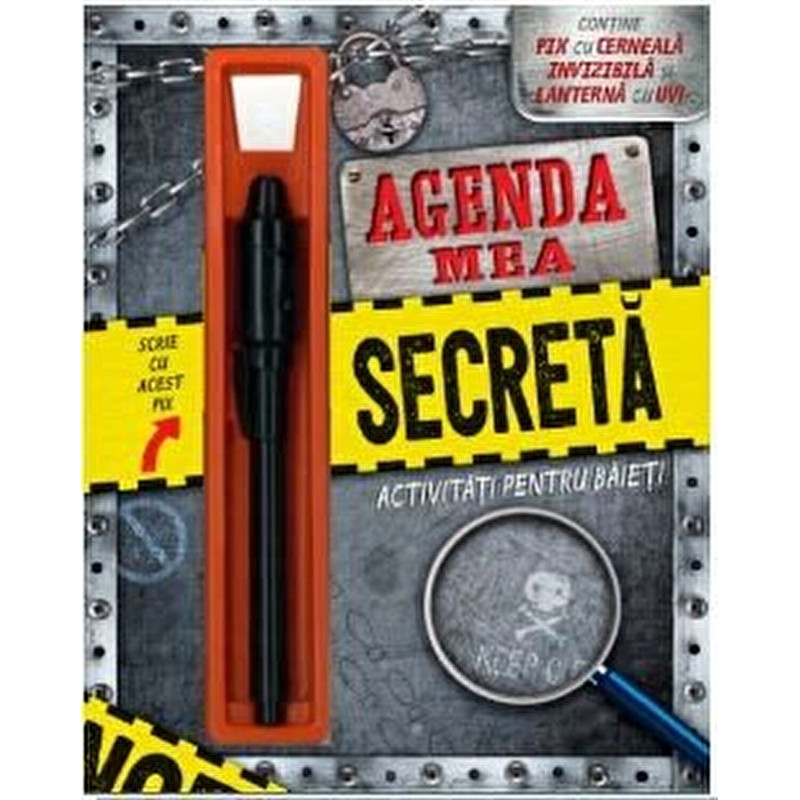 Agenda mea secreta. Activitati pentru baieti - ***