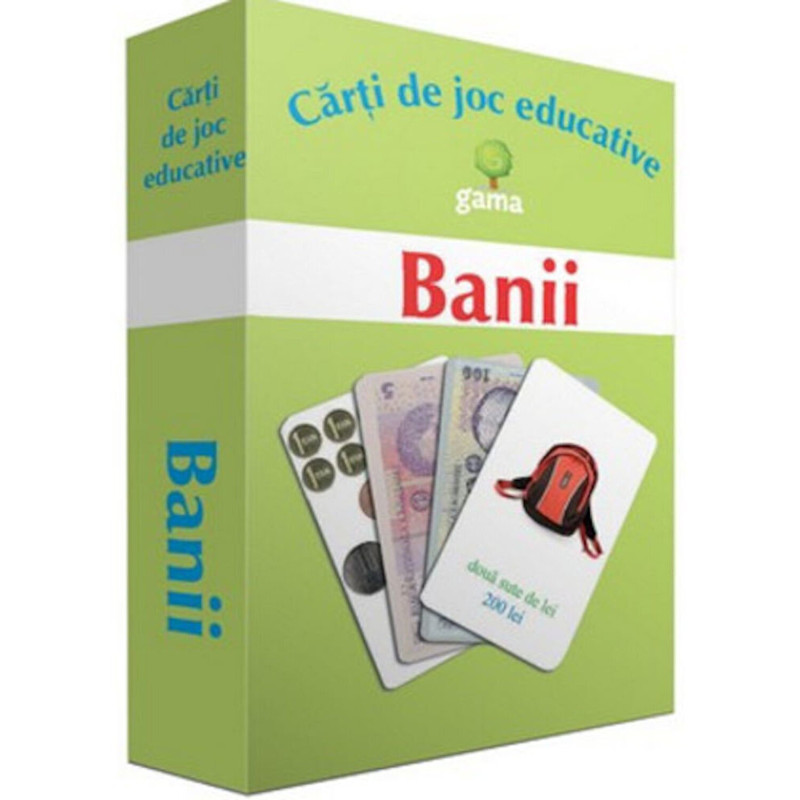 Carti de joc educative. Banii - ***