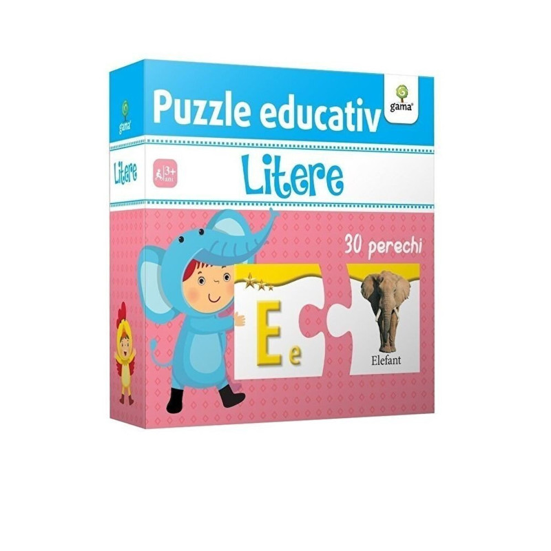 Litere. Puzzle educativ - ***