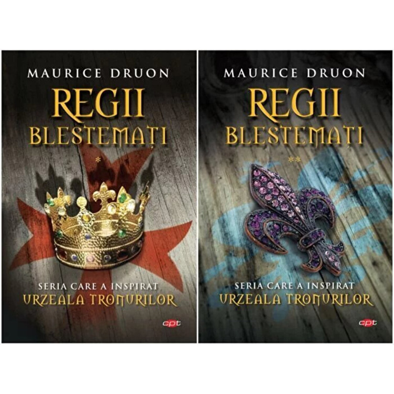 Set Regii blestemati. Seria care a inspirat Urzeala tronurilor. 2 volume - Maurice Druon