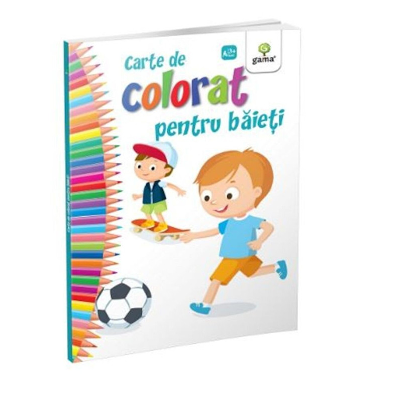 Carte de colorat pentru baieti - ***