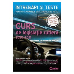 Curs de legislatie rutiera 2020-2021. Intrebari si teste