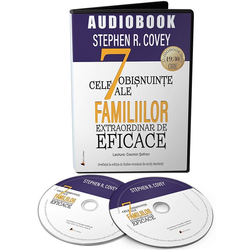 Cele 7 obisnuinte ale familiilor extraordinar de eficace | Stephen R. Covey