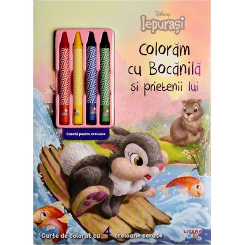 Disney. Iepurasi. Coloram cu Bocanila si prietenii lui |