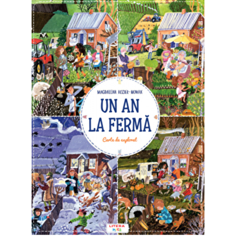 Un an la ferma. Carte de explorat. - Magdalena Koziel-Nowac