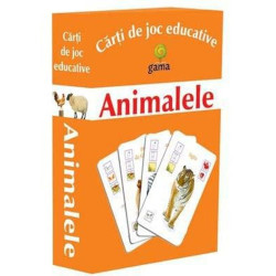 Carti de joc educative - Animalele - ***